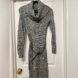 The Limited Marled Cowl Neck Sweater Dress